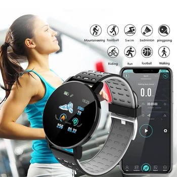 2021 Full Touch Ceas Inteligent Moda Barbati Femei Sport Rezistent La Apa Monitor De Ritm Cardiac Smartwatch Pentru Iphone, Samsung, Xiaomi, Huawei 