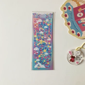 Coreea Drăguț Idol Card Rama Foto Decorative Autocolante DIY Scrapbooking Fericit Planificare Papetărie Kawaii Autocolant de Artă 