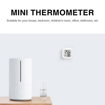 2 in 1 Termometru Digital Higrometru Mini Temperatura/Umiditate Metru de Perete Acasă Hygrothermograph pentru Interior Exterior 