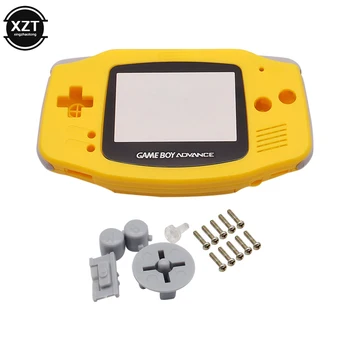 Noi Locuințe Complet Shell pentru Nintendo Gameboy GBA Shell Caz de Greu Cu Ecran Inlocuire Lens pentru game Boy Advance Consola de Locuințe 