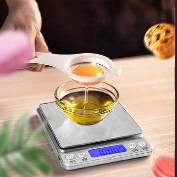 500/0.01 g 3000g/0,1 g LCD PRODUSULUI ELECTRON SCARĂ Digital Scale Mini Buzunar Bijuterii în Greutate de Echilibru Cântare de Bucătărie scară cifre 