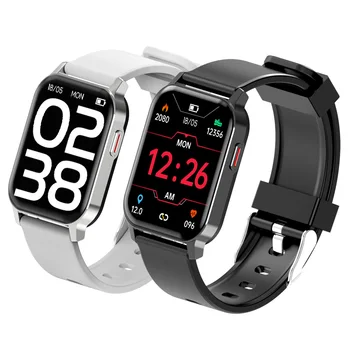 [În Timp Real de monitorizare a Temperaturii] Bakeey ZM09 1.69 inch Ceas Inteligent Om BT5.0 Rata De Inima Tensiunii Arteriale De Oxigen Sport Smartwatch 