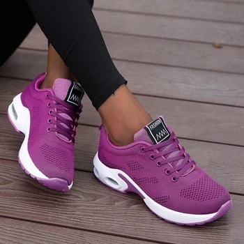 Femei Adidași Respirabil Pantofi Casual în aer liber, Lumină Greutate pentru Femei Pantofi de Sport de Mers pe jos Platforma Doamnelor Pantofi Pentru Femei 2021