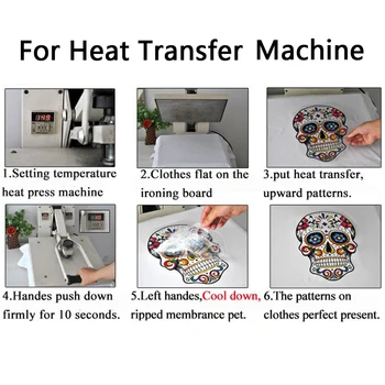 Moda Drăguț Animal Veverita Fier Pe Patch-uri Pentru DIY de Transfer de Căldură Haine Tricou Termic Autocolante Decor de Imprimare 