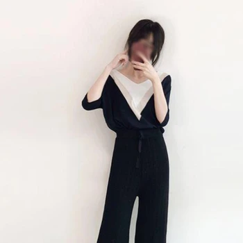 Pulovere Femei Simple de Primăvară de Agrement Tricotaje Doamne de Birou Confortabil Casual Moda Japoneză Haine Stil All-meci Elegant 