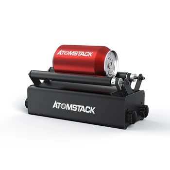 ATOMSTACK R3 24W Rotativ Automat cu Role 360° Cilindrice de 40W 20W 30W cu Laser Masina de Gravat Gravor NEJI ORTUR TWOTREES 