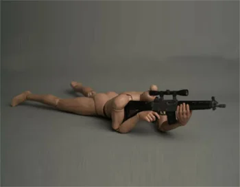 La fața locului 1/6 durabil de acțiune figura model de jucărie pentru 12 inch acțiune figura accesorii corpului 