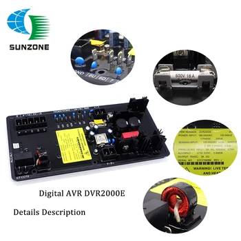Digital Regulator Automat de Tensiune AVR DVR2000E Compatibil cu Originalul din Fabrica 