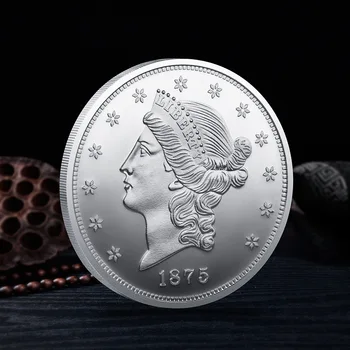 NE Statuia Libertății Suveniruri și Cadouri Placat cu Aur de Monede Sigiliu al SUA Vultur Pleșuv Provocare Monede Monede Comemorative 