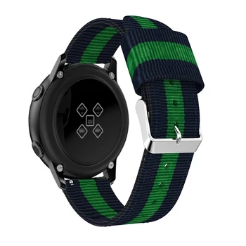 20mm Nailon Curea Pentru Samsung Gear S2/Galaxy Watch 42mm Bratara Pentru Samsung Galaxy Active Watch Inteligent Watch Band 