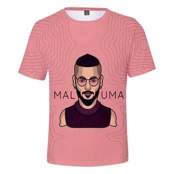 Maluma 3D de Imprimare T-Shirt Barbati/Femei Maluma Imprimate de Vânzare Fierbinte Maneca Scurta Camasi Baieti/Fete Respirabil Teuri de Moda Topuri 