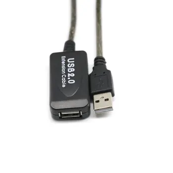 USB 2.0 Cablu de Extensie de 5M/10M Repetor de sex Masculin la Feminin M/F Built-in IC Dual de Protectie Super Viteza Cablu de Extensie Cablu Fierbinte 