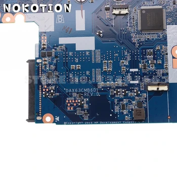 NOKOTION 828423-001 828423-501 828423-601 Pentru HP ProbBook 450 G3 Laptop Placa de baza DAX63CMB6D1 SR2EZ I7-6500U CPU DDR4
