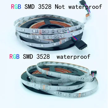 5M CU 300 LED Strip Waterproof DC12V Bandă Luminoasă SMD3528 5050 Alb Rece/Alb Cald/Ice Albastru/Rosu/Verde/albastru 