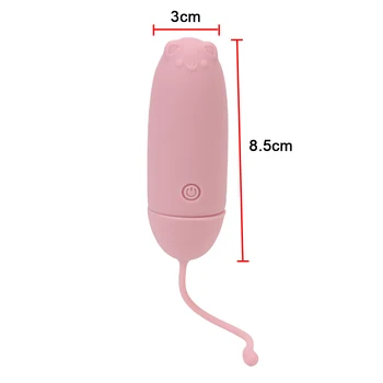 OLO Bile Vaginale Jucarii Sexuale pentru Femei Cuplurile G-spot Masaj Vibrator USB de Încărcare de 10 Viteze Vibratoare Ou de sex Feminin Masturbari