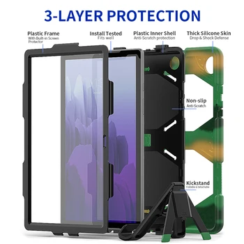 Grele Caz pentru Samsung galaxy tab S6 Lite 10.4 caz 2020 P610 P615 Protectie Silicon pentru galaxy tab A7 T500 T505 