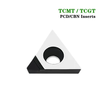 1 BUC TCMT110204 TCMT110208 TCMT16T304 TCMT16T308 TCGT110204 Diamant Introduce PCD CBN TCMT TCGT Lama Strung CNC Cutter-Unelte de strungarie 
