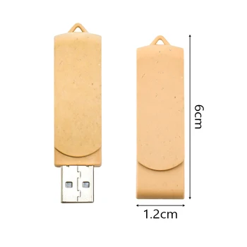 JASTER General USB2.0 de Plastic de protecție a Mediului singur cap usb Minunat USB flash drive Mic cadou 16GB 32GB 64GB 