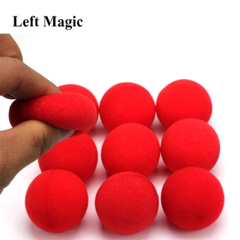 10BUC 4.5 cm Degetul Minge de Burete magic trucuri Clasice magician Iluzie Comedie close-up stage magic card Accesorii E3132 