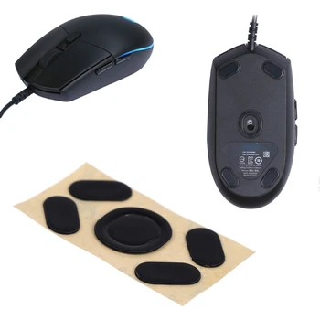 1 Set de 0,6 mm Grosime Înlocui Curba Marginea Picioare Mouse-ul Mouse-Patine Pentru logitech G102 G PRO Mouse-ul prin Cablu de Mare Directe de Transport