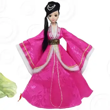 1:6 Etnice din China Doll Rochii Pentru Papusi Barbie cu Haine de Printesa Rochie de Petrecere Vechi Costum de Zână 1/6 BJD Accesorii Copii Jucarii 