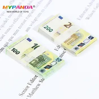 20buc 1/12 Mini Dolari Păpuși Buzunar Euro Simulare Jucărie de Bancnote Mini Model în Miniatură Miniatură Accesorii 