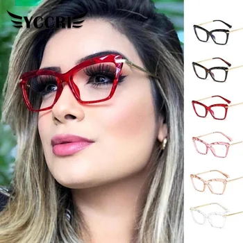 2020 Femei Cristal Multi-secțiunea Trend Stil Optic Ochelari de Calculator Oculos De Sol Ochelari Moda Pătrat Ochelari de Citit