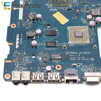 NOKOTION PWWAA LA-6847P Rev 1.0 MB K000114920 Pentru Toshiba Satellite A660 C660 Laptop placa de baza DDR3 HD 5430 GPU cpu Liber 