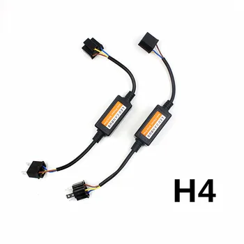 H4 h7 h11 9005 Masina Faruri LED-uri Canbus Decoder EMC Erori Anti Flicker Rezistor Canceller Pentru h1 h7 H4 Faruri cu LED-uri Kit 