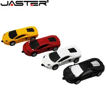 JASTER Mini Masina modelul de 64GB Pen Drive USB 2.0 Flash Drive 32GB Red metal Pendrive 16GB 8GB Memory Stick de 4GB Cadou de Stocare Extern 
