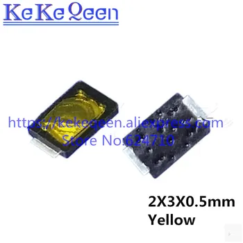 2x3x0.5mm 2*3*0.5 mm Galben film Subțire apăsați tasta comutator Comutator Buton SMD Tact Switch Film comutator de fotografiat mobil 