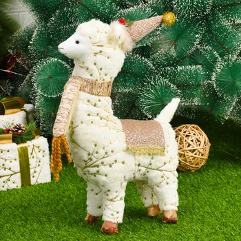 2022 Noua Casa Decor de Crăciun Alpaca om de Zăpadă Doll Party Decor Decor de Crăciun Cadou de Anul Nou pentru Copii Navidad