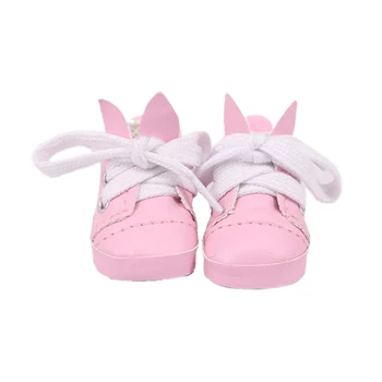 5cm Papusa Pantofi de Panza Desene animate PU Pantofi Pentru 14,5 Inch American Doll&1/6 BJD Blyth EXO Papusa Cizme 35Cm Paola Renio Păpușă Jucărie pentru Fete 