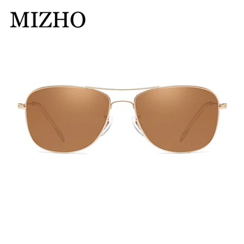 MIZHO 2022 Brand Celebritate Metal Bărbați ochelari de Soare Polarizat Pătrat de Moda pentru Femei Ochelari de Galben Lentile de Noapte Viziune Ochelari curat 