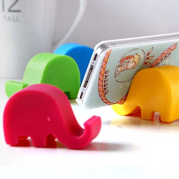1buc Mini Elefant Masă de Birou Muntele Stand Suport de Telefon pentru telefon Mobil Telefon Comprimate 70*45mm 