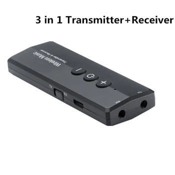 FIERBINTE Bluetooth 5.0 4.2 Audio Receptor-Transmițător 3 IN 1 3.5 3.5 MM AUX USB cu Mufa Stereo de Muzică Adaptoare Wireless Pentru TV Auto MP3 PC