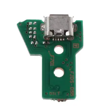 Circuitul Slim USB Placa de Încărcare Controler Socket Port JDS-055 12 Pini Cablu de Alimentare Piese de schimb pentru Controller PS4