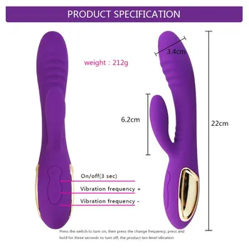 Puternic 30 de Viteze Moale de Silicon Vibrator Vibrator Sex Feminin Jucărie Vibrator Vaginal Masaj Anal punctul G, Clitorisul Stimulator pentru Femei 