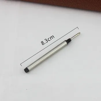 10buc/lot Rollerball Rezerve 0.5 mm Negru de Cerneală Standard Refill Roller Pen Rezerve 8.3 cm 