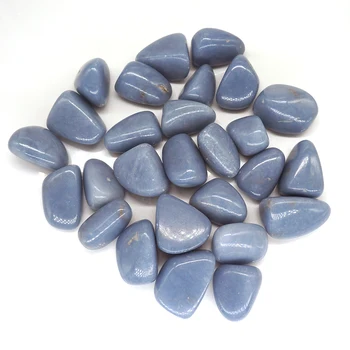 Naturale Albastru Angelite Scazut Piatră de Vindecare Cuarț de Cristal Mineral Specimen mai mare parte a Energiei Piatră prețioasă Decor Pentru Bijuterii DIY Face 