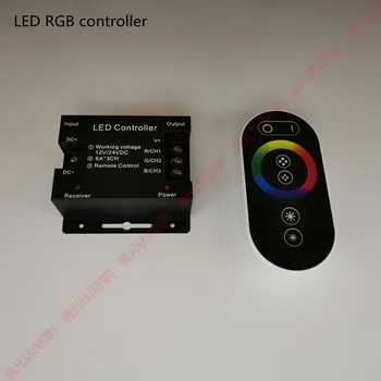 ATINGEȚI LED-uri CONTROLER RF control de la Distanță DC12-24V monocromatice CT Dublu de culoare RGB Dimmer controler Pentru 3528 5050 benzi 