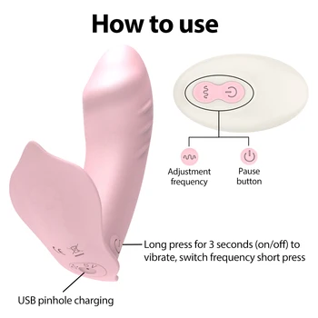 Stimulator Clitoris Sex Feminin Vibrator Cu Telecomanda Puternic Cu 10 Viteze Vibratoare Vibrator Intim Clitoridian Jucarii Sexuale Pentru Femei