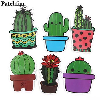 Patchfan 36pcs Cactus verde autocolant Amuzant pachete scrisoare Creativ stil de desen Animat pentru perete DIY telefon scrapbooking album A2289 