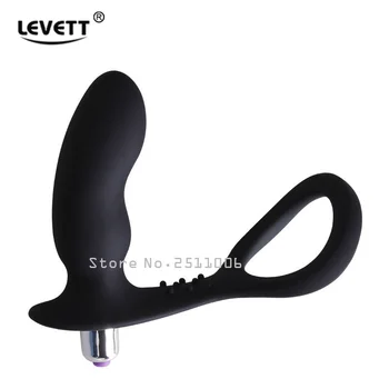 Levett inel de Penis Prostata Masaj Butt Plug Anal dildo Intarziere ejaculare Vibrator Anal gay jucării erotice pentru Adulti Jucarii Sexuale Pentru Barbati 