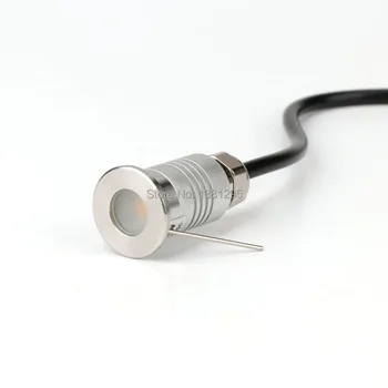 10buc LED Downlight Mini Spot LED Încastrat de Iluminat 12V 1W 220V rezistent la apa IP65 Duș Baie Pete Tavan Lampa Saună lumina 