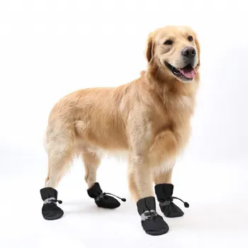 Impermeabil de Iarna Câine de Companie Pantofi Anti-alunecare Ploaie cățeluși Șosete Botine Cizme de Zapada Încălțăminte Groasă Cald Numai Pentru caini Mici 