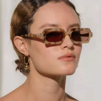 ONEVAN Pătrat ochelari de Soare pentru Femei Brand de Lux Mici ochelari de Soare Barbati Hip Hop de Epocă Gradient Oglindă Ochelari Gafas De Sol Mujer 