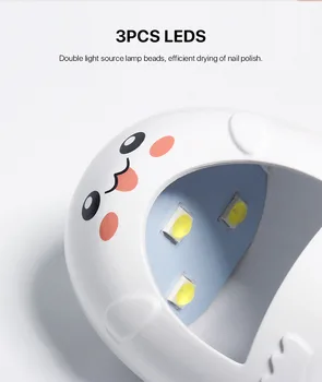 Mini Portabil de Unghii Uscator Uv Lampă cu LED-uri de Interfață Usb Lampa de Unghii Utilizarea Acasă Mini-Uscător Pentru Unghii Nail Art Manichiura Instrumente 
