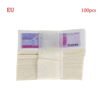 100buc/Lot Creative Mini Dolari Euro Bani in Miniatura Bancnote Jucarii pentru Copii, Cadouri de casă de Păpuși în Miniatură Accesorii