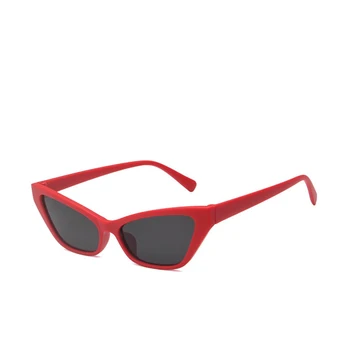 Noua moda Ochi de pisică ochelari de Soare retro cadru mic personalizate tendință ochelari de Soare UV400 ochelari de soare pentru femei nuante pentru femei 